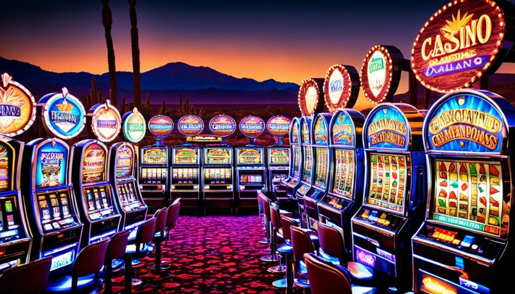 desert diamond casino slot machines count