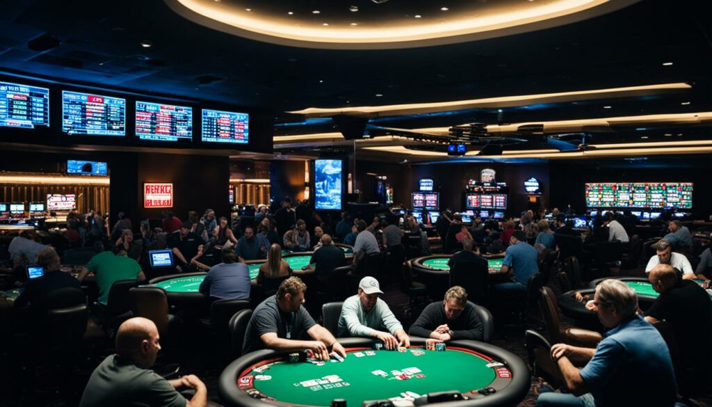 poker tournament in Las Vegas