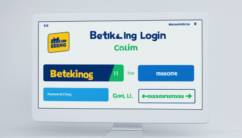 how to login to betking